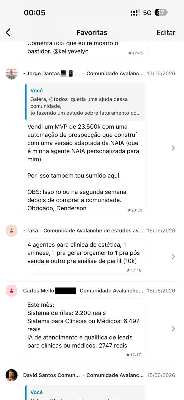 Print inteiro da tela do celular com o depoimento 2 de 10 de um membro da comunidade