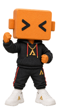 Mascote técnico usado provisoriamente na base visual da imersão