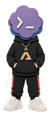 Mascote de criação usado provisoriamente na base visual da imersão